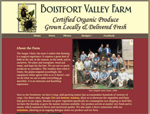 Tablet Screenshot of organic-farm.boistfortvalleyfarm.com